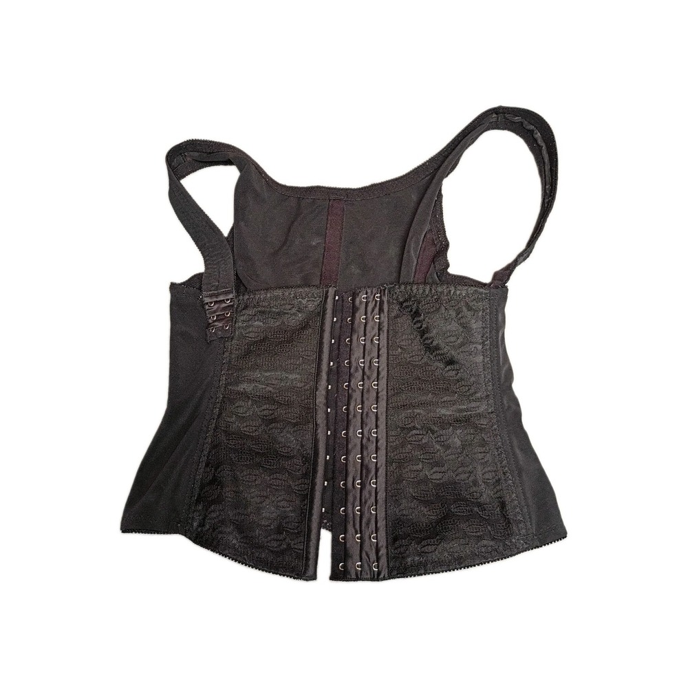 ARDYSS SLIM SHAPER CAV1 WITH ADJUSTABLE STRAPS CORSET TOP SIZE 38 BLACK HOOK EYE